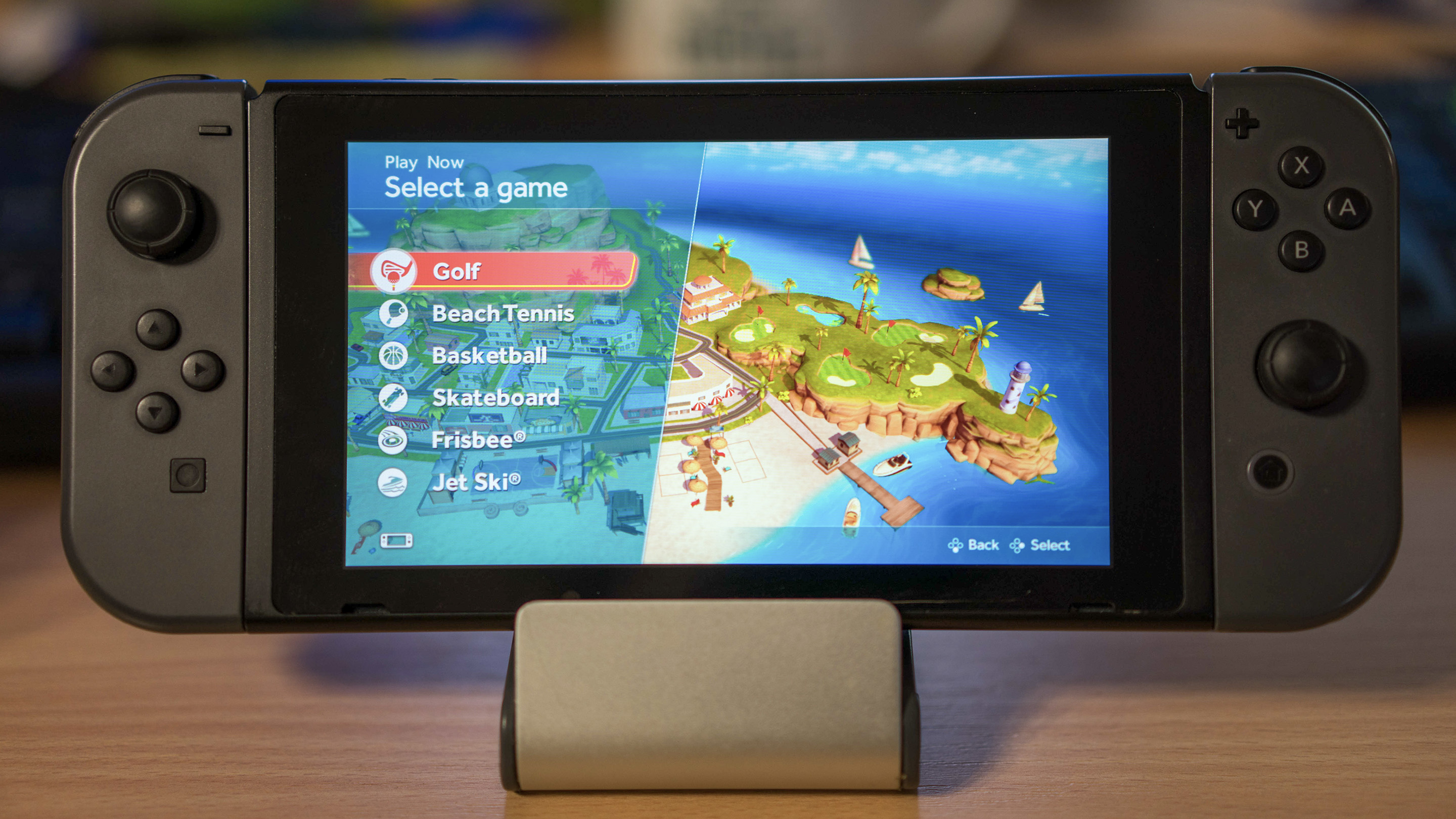 Sports Party Nintendo Switch Main Menu